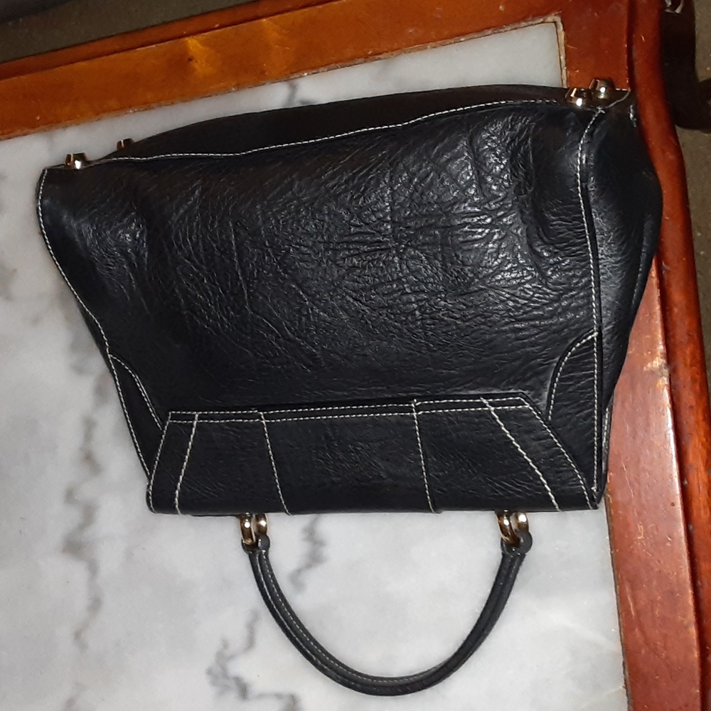 Dolce and Gabbana pebble leather top handle bag - Picture 4 of 7